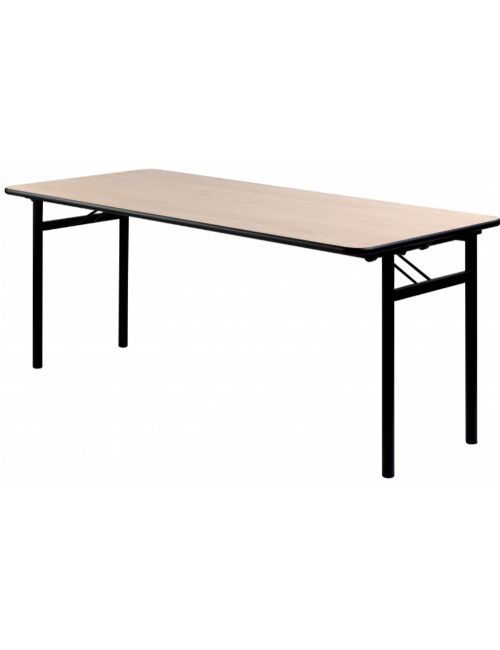 TABLE PLIANTE PLATEAU STRATIFIÉ - L: 120 - l: 80 cm